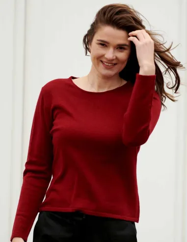 Basic Pullover Merinowolle Kokon Zwo